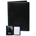 13 in x 9.75 in Promotional Black Padfolios